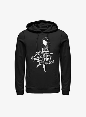 Disney Alice Wonderland Not Hoodie