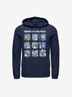 Disney Donald Duck Moods Hoodie