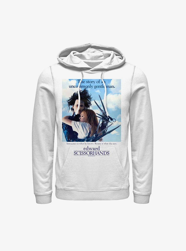 Edward Scissorhands Couple Poster Hoodie