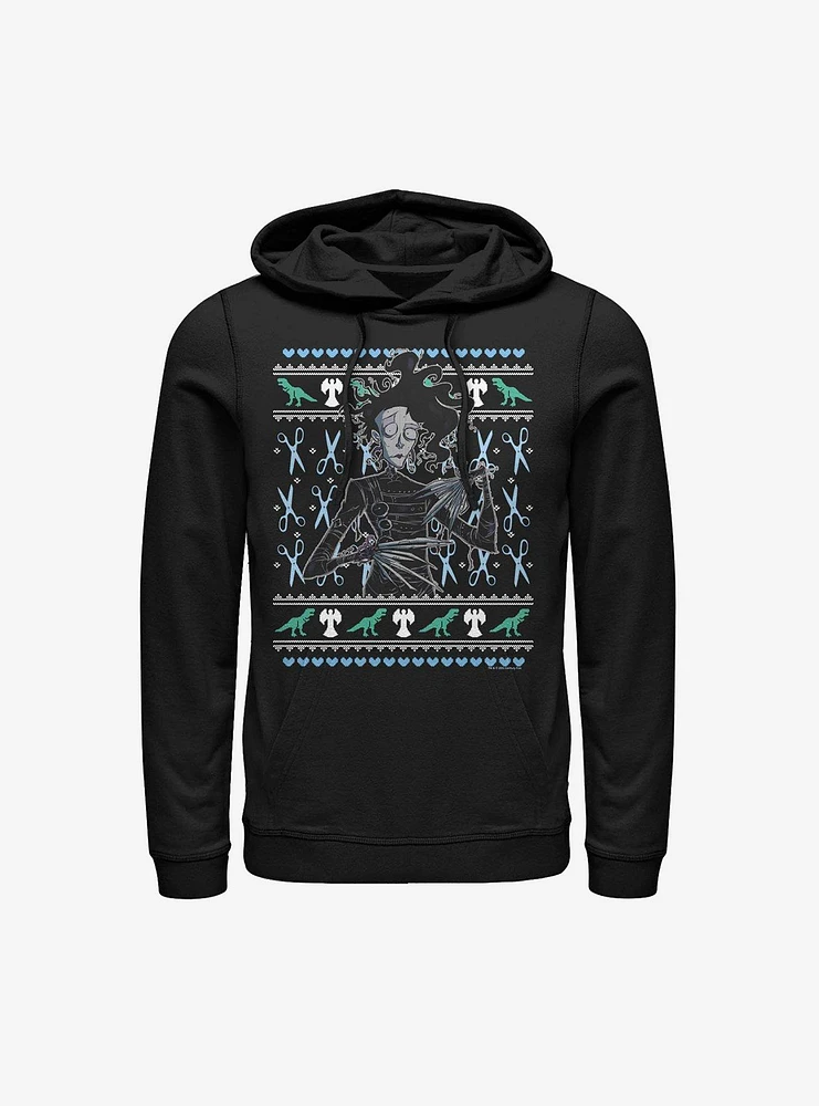 Edward Scissorhands Intarsia Hoodie