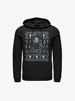 Edward Scissorhands Intarsia Hoodie