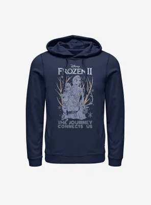 Disney Frozen 2 Sketchy Group Hoodie