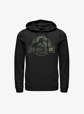 Jurassic Park Camo Logo Hoodie