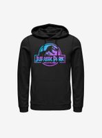 Jurassic Park Neon Logo Hoodie