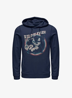 Disney Lilo And Stitch Americana Circle Hoodie