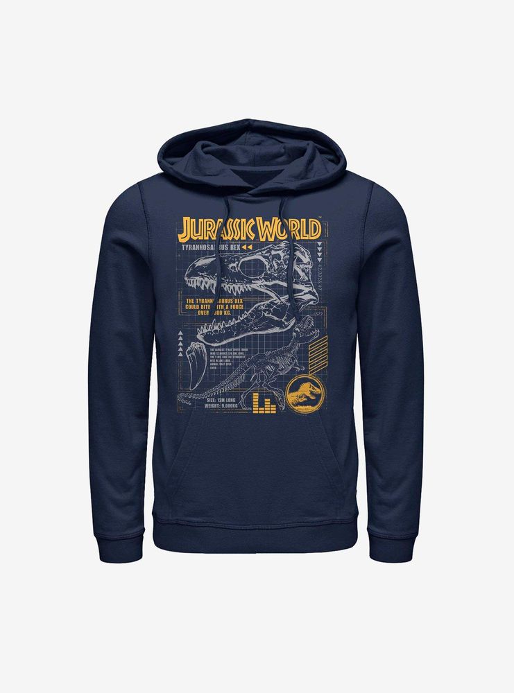 Jurassic World Rex Breakdown Hoodie