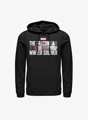 Marvel Falcon And Winter Soldier Hoodie
