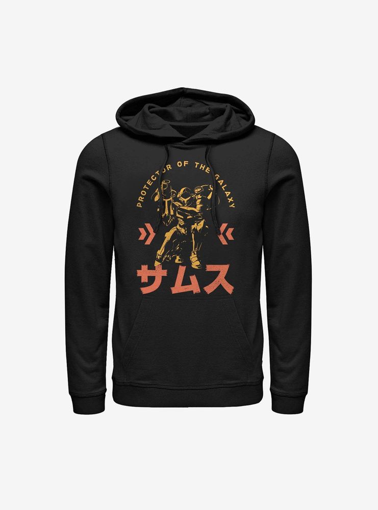 Nintendo Metroid Samus Protector Of The Galaxy Hoodie