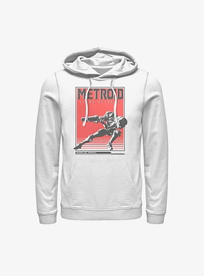Nintendo Metroid Samus Solid Hoodie