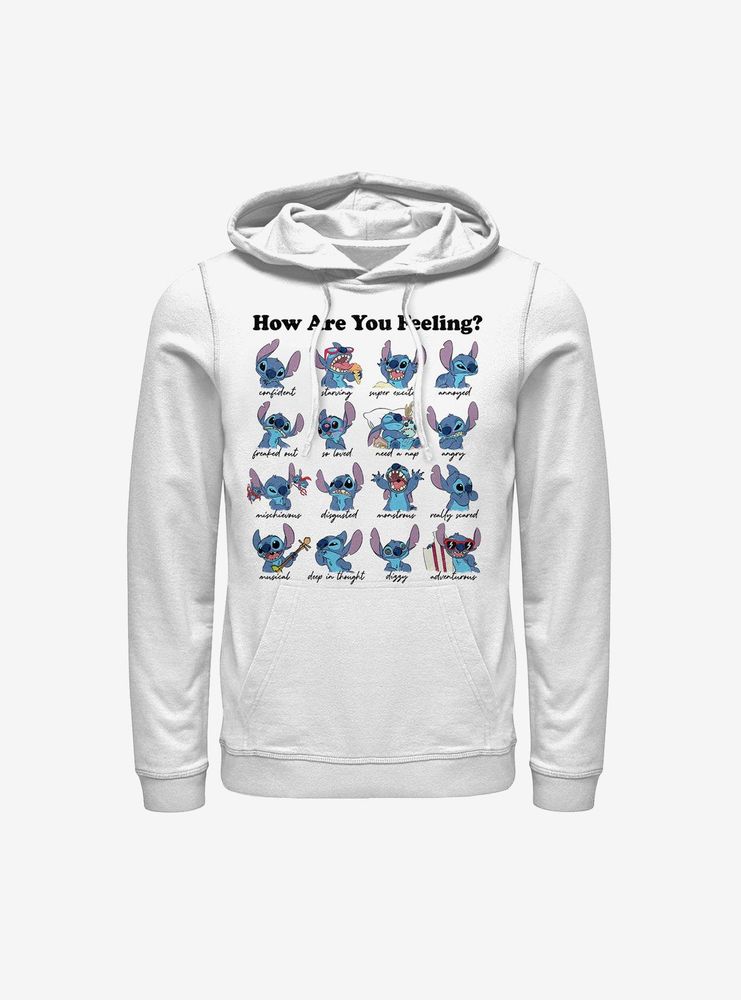 Disney Lilo And Stitch Moods Hoodie