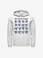 Disney Lilo And Stitch Moods Hoodie