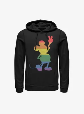 Disney Mickey Mouse Love Is Pride Hoodie