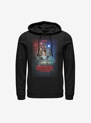 Stranger Things Classic Illustrated Poster Hoodie