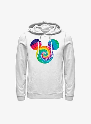 Disney Mickey Mouse Tie Dye Fill Hoodie