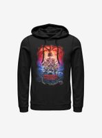 Stranger Things Group Pumpkins Poster Hoodie