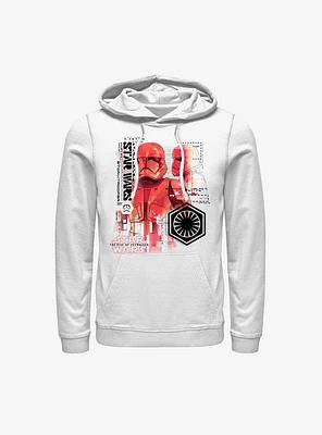 Star Wars Episode IX: The Rise Of Skywalker Super Red Trooper Hoodie