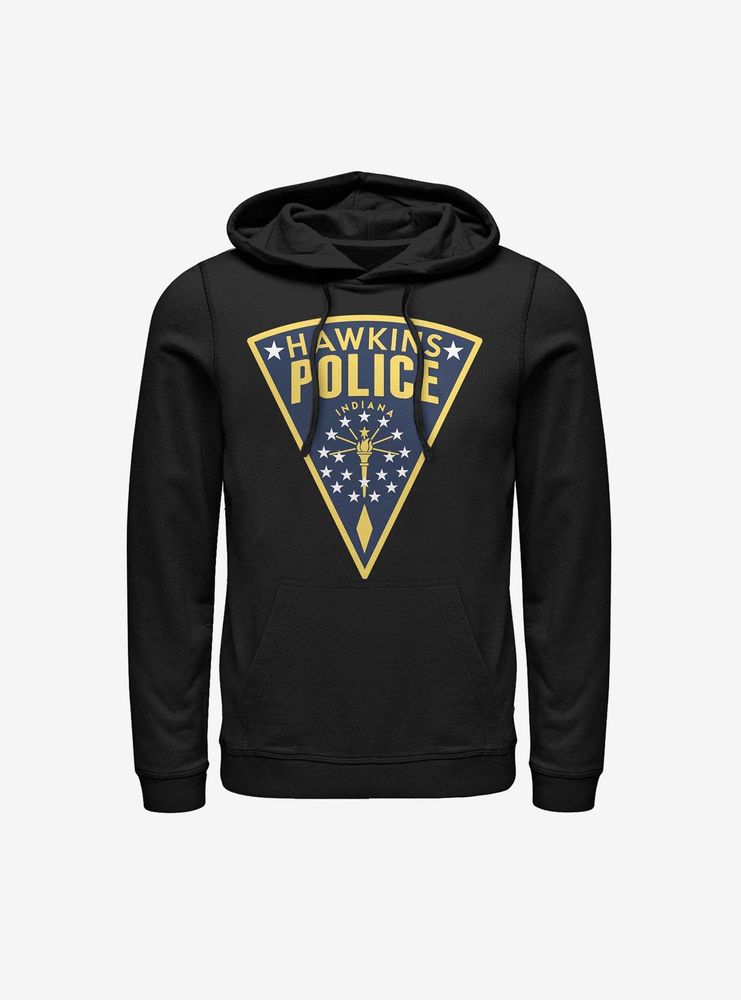 Stranger Things Hawkins Police Seal Hoodie