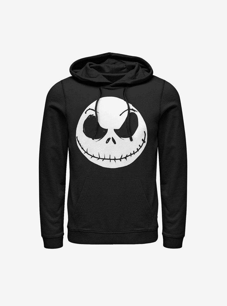 Disney The Nightmare Before Christmas Big Face Jack Hoodie