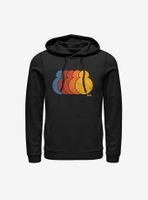 Star Wars Episode VII: The Force Awakens BB-8 Retro Rainbow Hoodie