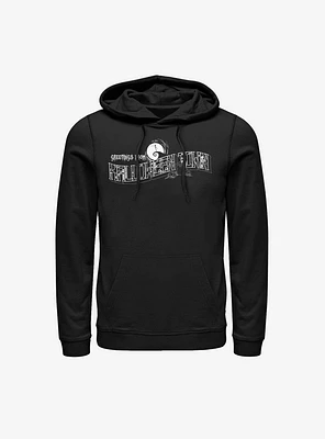 Disney The Nightmare Before Christmas Greetings Halloween Town Hoodie