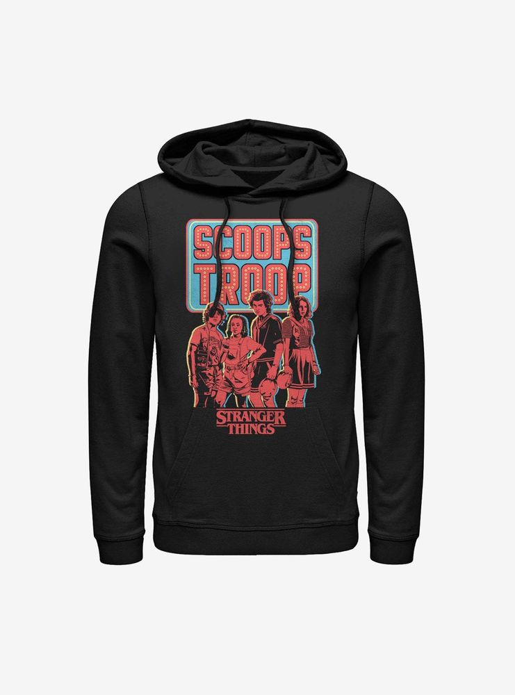 Stranger Things Scoop Troop Hoodie