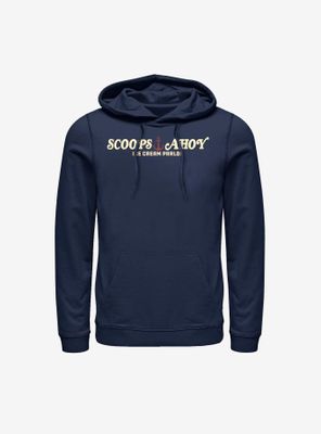 Stranger Things Scoops Ahoy Hoodie