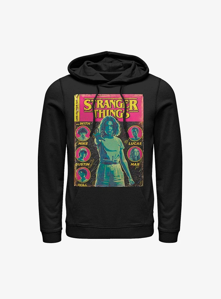 Stranger Things Comic Cover Hoodie