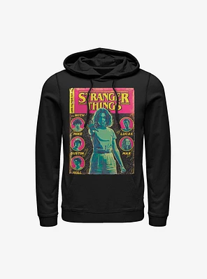 Stranger Things Comic Cover Hoodie