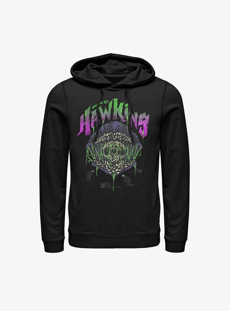 Stranger Things Welcome To Hawkins Hoodie
