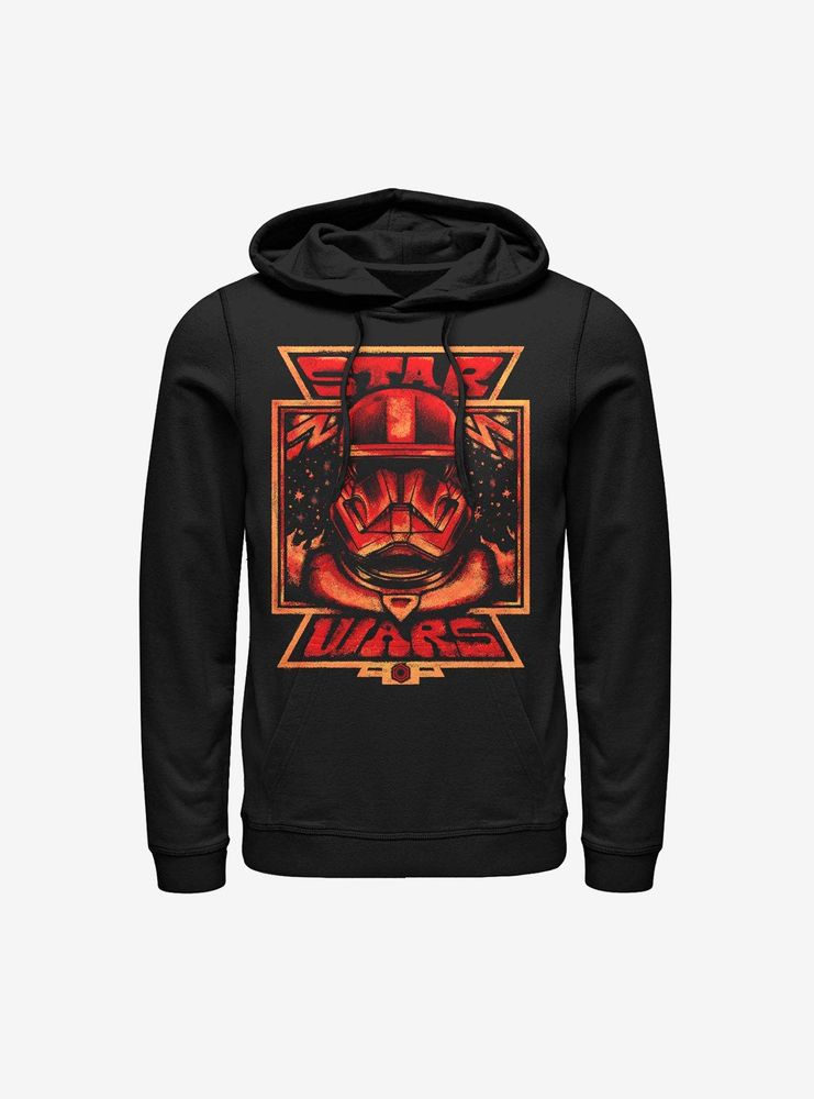 Star Wars Episode IX: The Rise Of Skywalker Red Perspective Hoodie