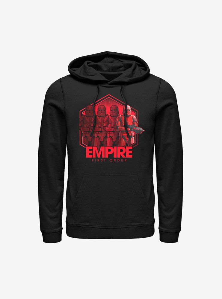 Star Wars Episode IX: The Rise Of Skywalker Red Troop Four Hoodie