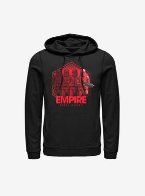 Star Wars Episode IX: The Rise Of Skywalker Red Troop Four Hoodie