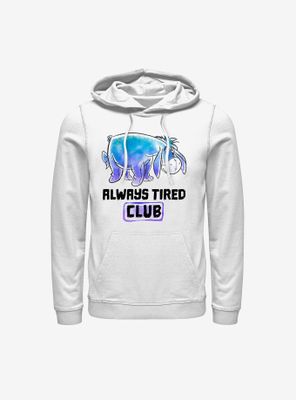 Disney Winnie The Pooh Eeyore Tired Club Hoodie