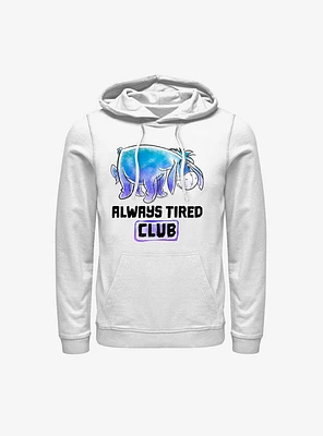 Disney Winnie The Pooh Eeyore Tired Club Hoodie