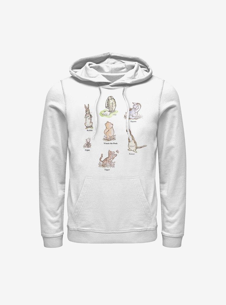 Disney Winnie The Pooh Poster Hoodie