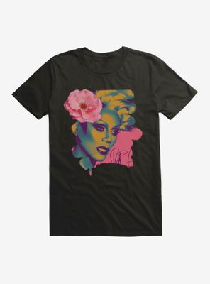 RuPaul Floral Portrait T-Shirt