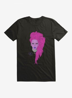 RuPaul Neon Purple Portrait T-Shirt