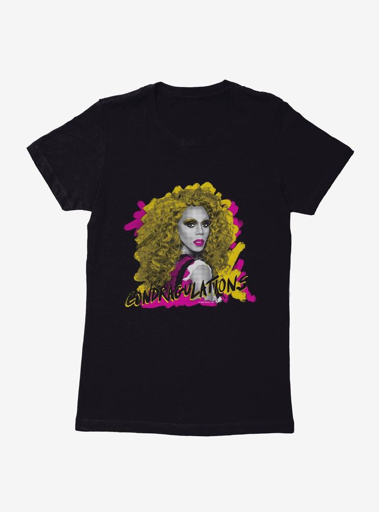 RuPaul Condragulations Portrait Womens T-Shirt