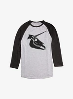 Unicorn Skull Raglan