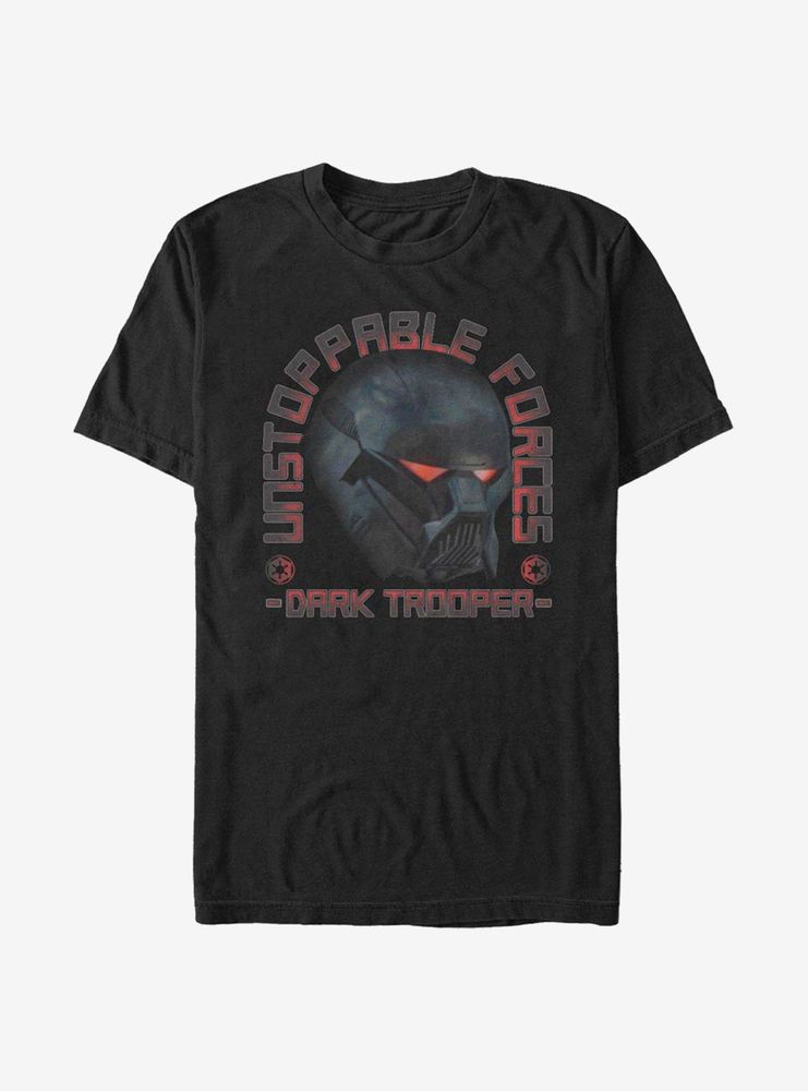 Star Wars The Mandalorian Season 2 Unstoppable Dark Trooper T-Shirt