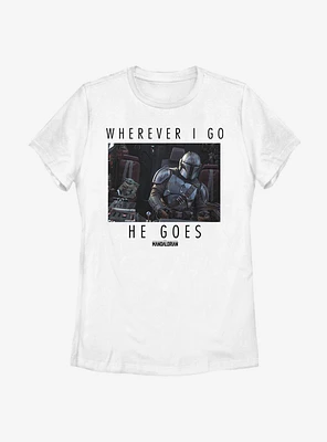 Star Wars The Mandalorian Season 2 Child Together Womens T-Shirt