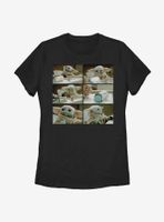 Star Wars The Mandalorian Season 2 Child Scenes Womens T-Shirt