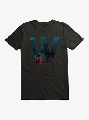 Universal Monsters The Wolf Man Vicious Script Fill T-Shirt
