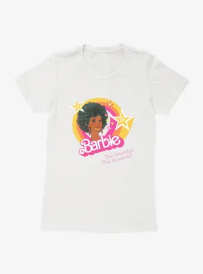 Barbie She's Dynamite! Womens T-Shirt