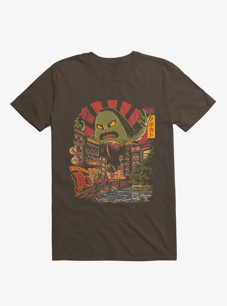 Avokiller Attack Brown T-Shirt