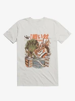 Brocco vs Ramen Kaijus White T-Shirt