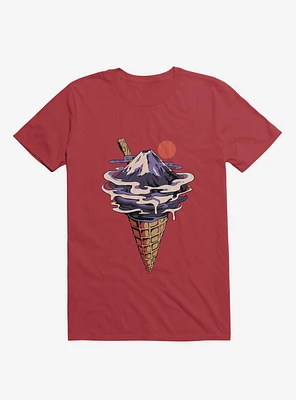 Fuji Flavor Ice Cream Red T-Shirt