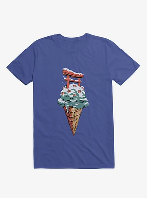 Japanese Flavor Ice Cream Royal Blue T-Shirt