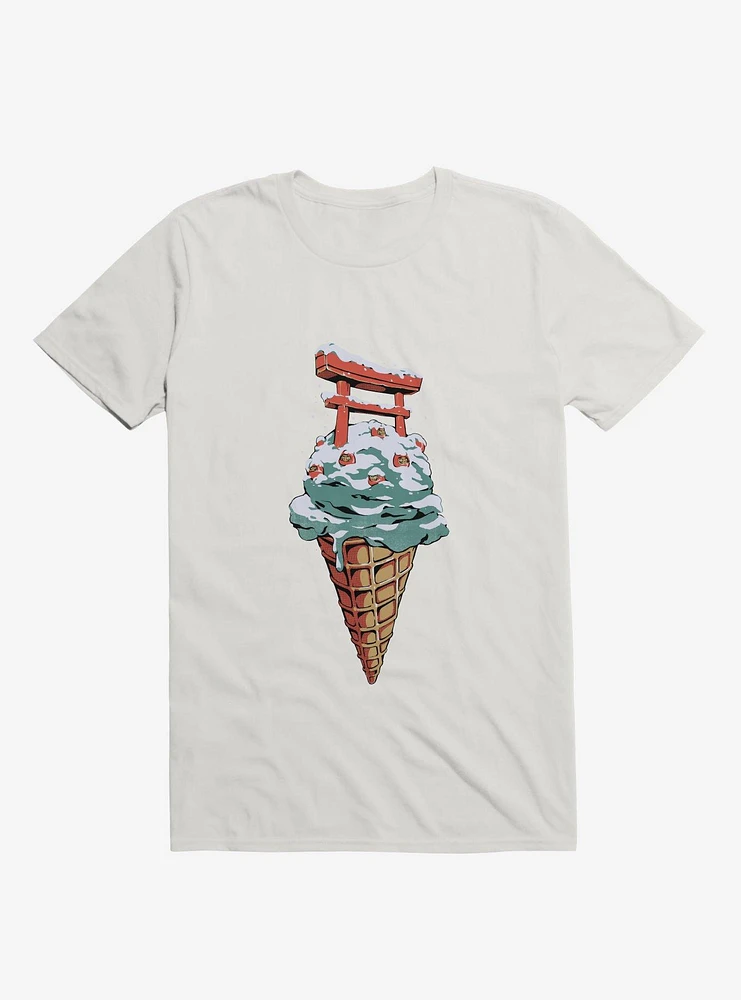 Japanese Flavor Ice Cream White T-Shirt