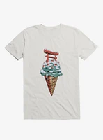 Japanese Flavor Ice Cream White T-Shirt